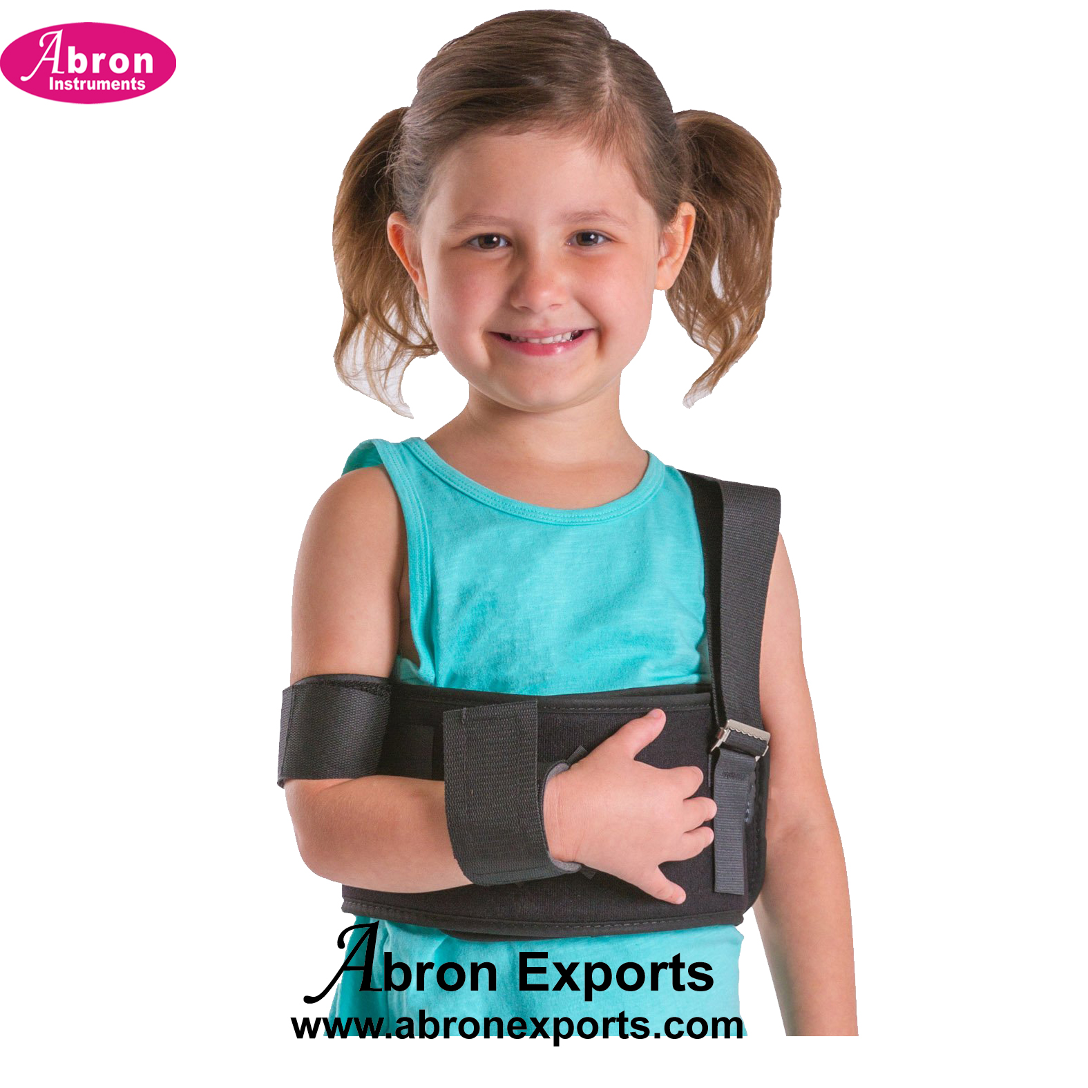 Bandage immoblizer Kids Pediatric Arm slink shoulder fracture Surgical Ortho Abron ABM-1723PAR 